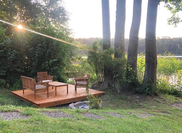 Ferienhaus für 3 Personen, mit Seeblick und Ausblick sowie Garten, mit Haustier in Pinnow - 3