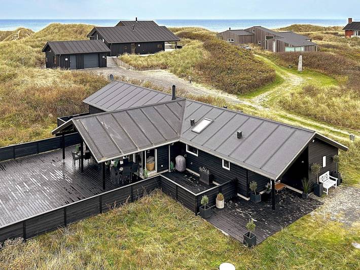 Ferienhaus für 10 Personen, mit Terrasse und Sauna in Grønhøj Strand - 2