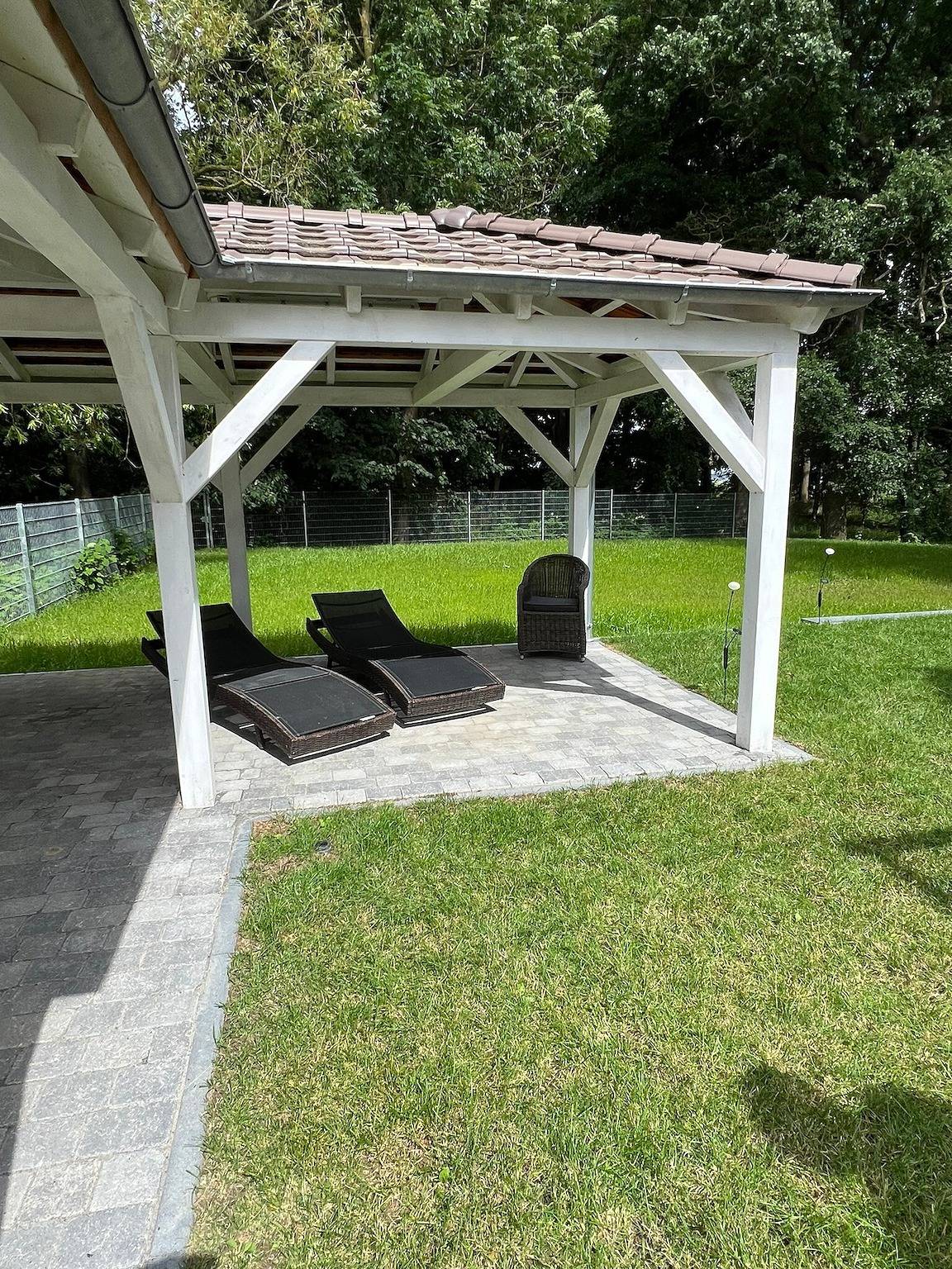 Ferienhaus 'Ferienhaus Am Nationalpark' mit Seeblick, Wi-Fi und Klimaanlage in Klausdorf, Stralsund Umland
