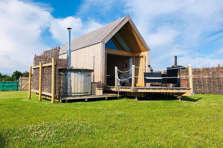 Blockhütte für 5 Personen, mit Terrasse und Garten in England - 4