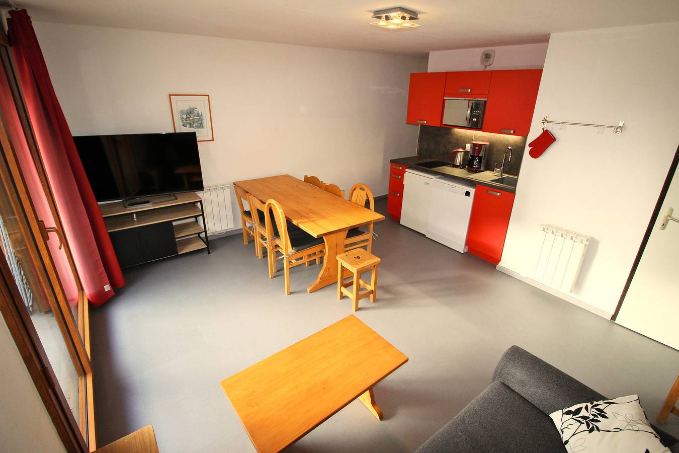 Entire holiday apartment, Beautiful and spacious flat with montagne view  (Cb65-Cb66) in Valfréjus, Modane