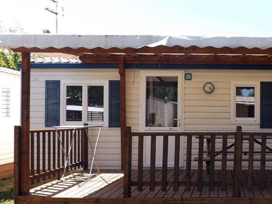 Camping les Peupliers - Mobilhome 6 personas - Básico 3 dormitorios 29-31m² (29-31m²) in Colombiers, Côte d'Améthyste