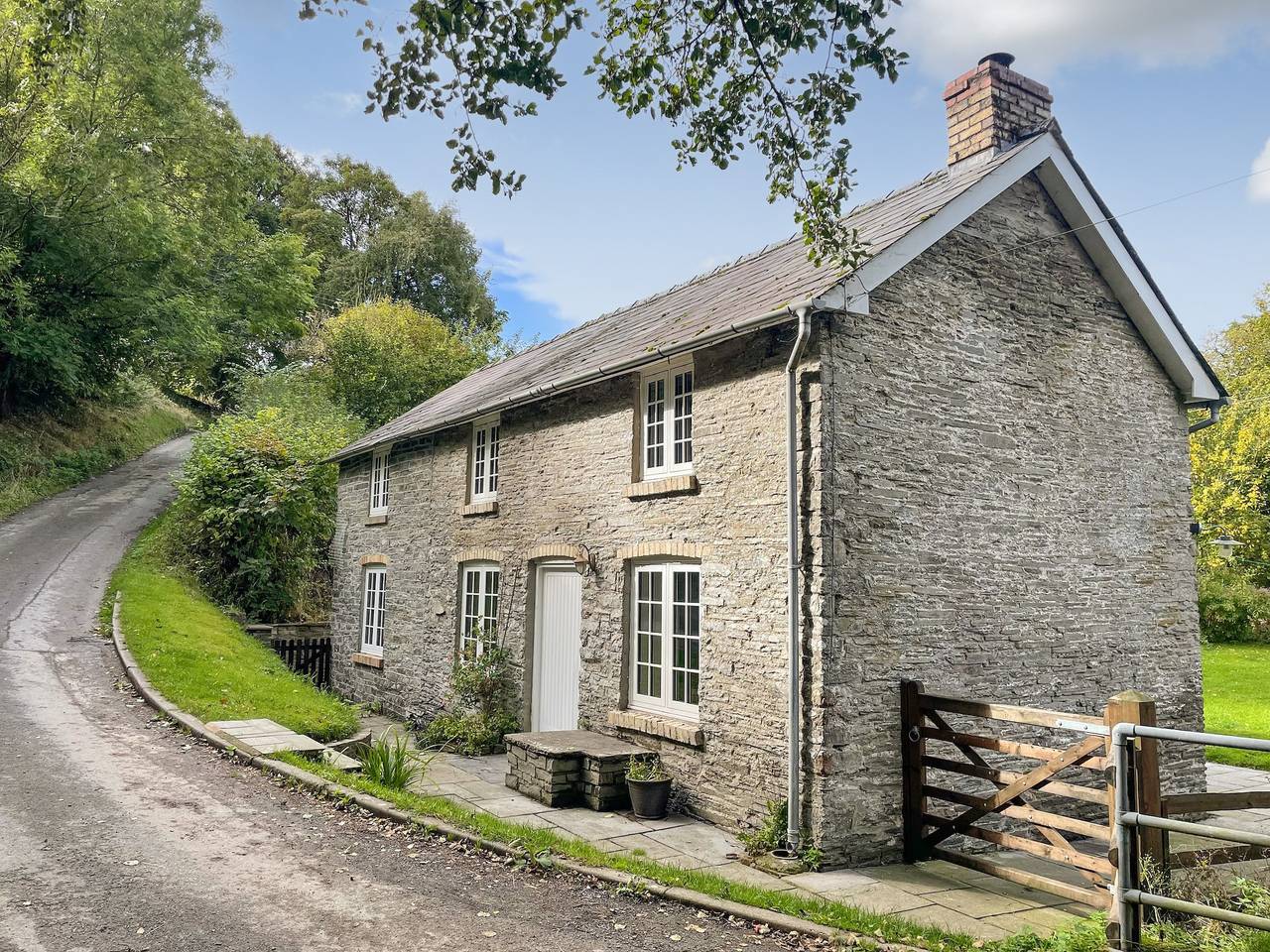 Cottage für 4 Personen mit Garten in Powys