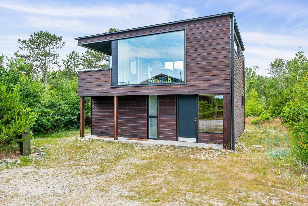 Exklusives Ferienhaus mit Meerblick an Grenaa Strand – in zweiter Dünenreihe in Grenå Strand, Grenaa