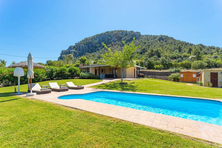 Ferienhaus für 3 Personen, mit Pool und Garten - 1