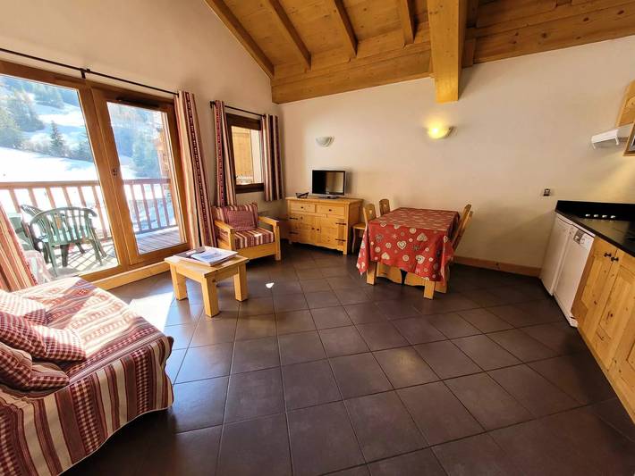 Ganze Wohnung, Ferienwohnung 3 Zimmer - 6 Personen in Lanslebourg-Mont-Cenis, Region Saint-Jean-de-Maurienne