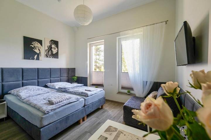 Appartement de vacances pour 3 personnes, avec terrasse et jardin