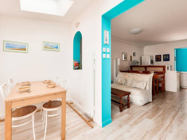 Appartement de vacances pour 4 personnes, avec jardin