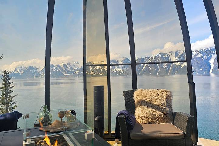 Hytte for 7 personer, med jacuzzi i Troms