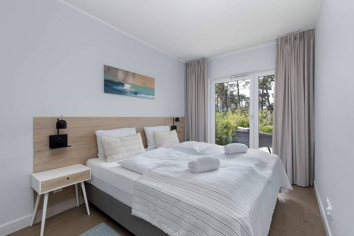 Ganze Wohnung, Ferienwohnung für 4 Personen mit Garten in Międzywodzie, Baltic Sea Pomerania