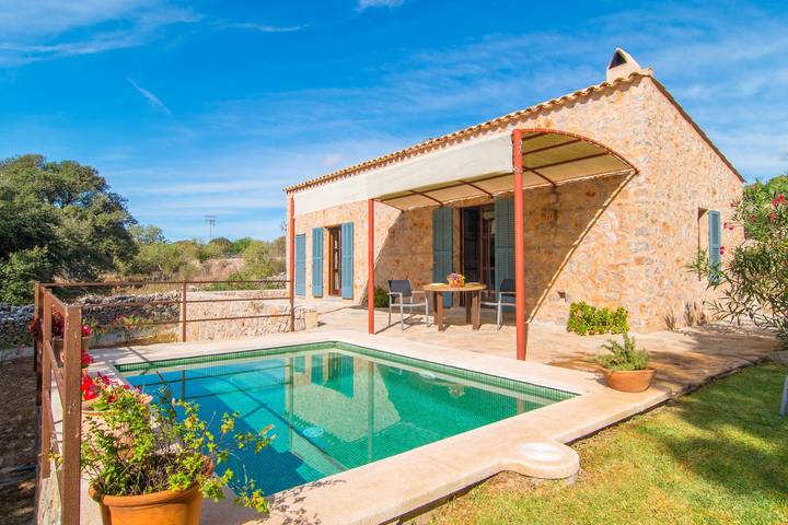 Casa de vacaciones para 2 personas, con Jardín en Son Servera