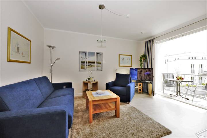 Ferienwohnung für 3 Personen, mit Balkon und Sauna in Ahlbeck