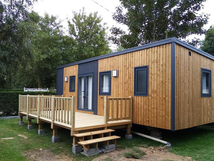 Camping Beauséjour - Mobilhome 6 personas - Mobil-home confort más 3 habitaciones Entre 30 y 35 m² -5años in Arques, Región de Saint-Omer