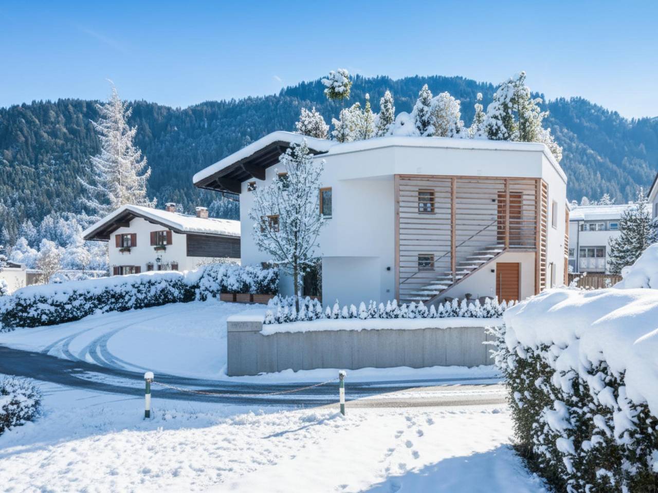 Geheel appartement, Modern appartement met uitzicht op de bergen in Kitzbühel, Hohe Salve