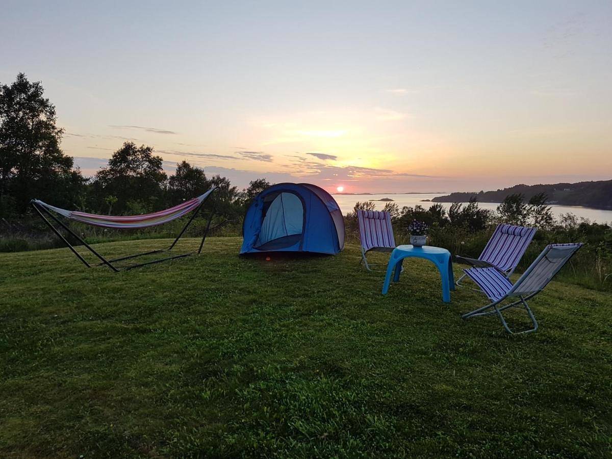 Leite Telt Camping in Eide, Północne fiordy Norwegii