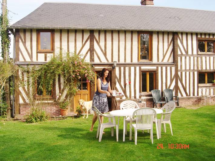 Gîte pour 4 personnes à Saint-Sylvestre-de-Cormeilles