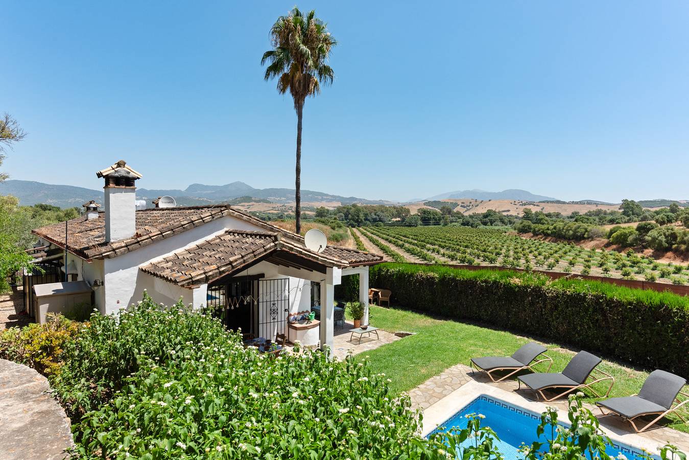 Casa de Campo 'Caty' con Vista a la Montaña, Piscina Privada y Wi-Fi in Jimena de la Frontera, Provincia de Cádiz