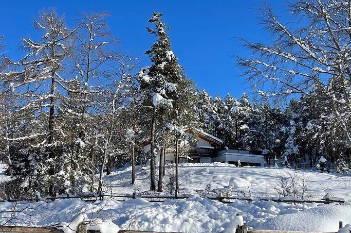 Chalet für 4 Personen, mit Balkon und Sauna sowie Garten - 1