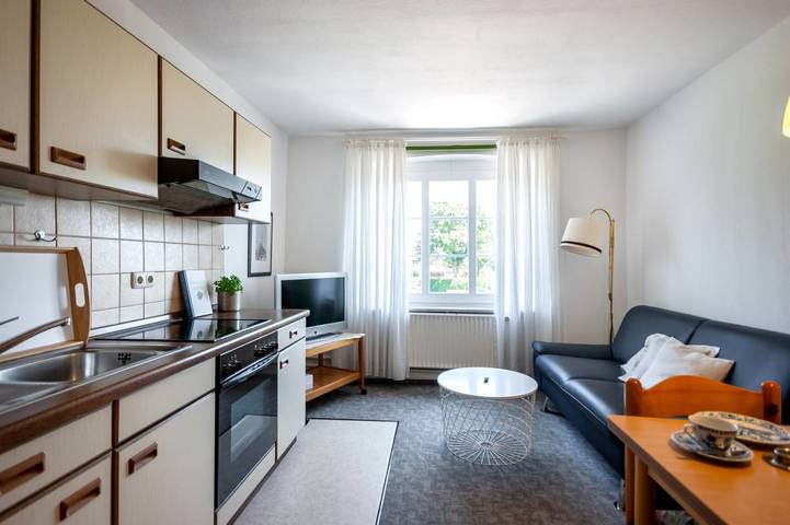 Ferienwohnung für 3 Personen, mit Garten und Ausblick in Albertsdorf
