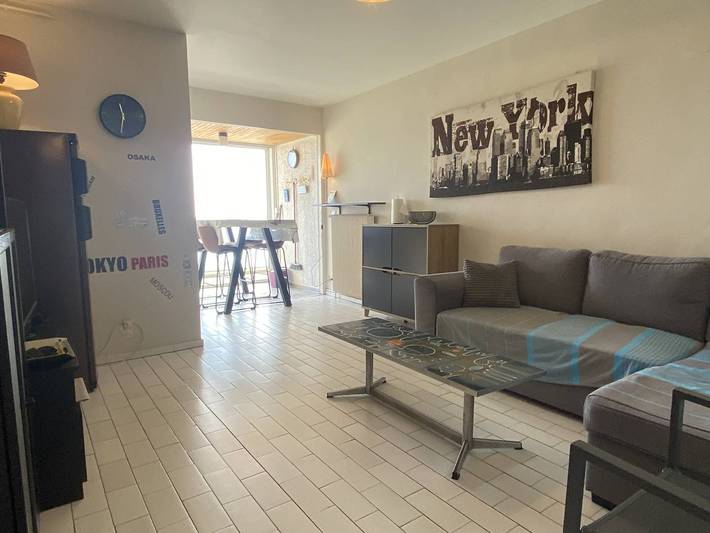 Appartement entier, Grand 3 pièces face mer, animaux admis in Canet-en-Roussillon, Côte méditerranéenne (France)
