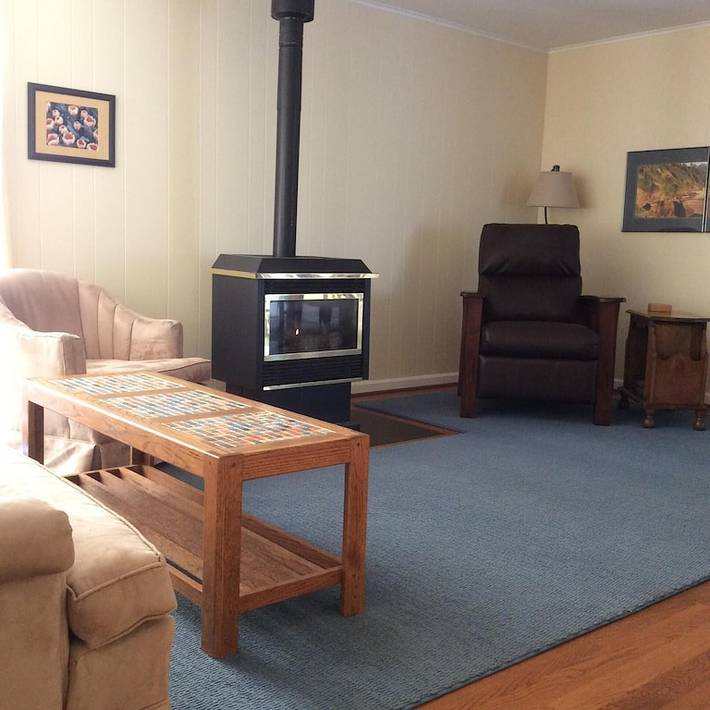 Vacation house for 4 people, with terrace and yard, with pets in Seaside (Oregon)