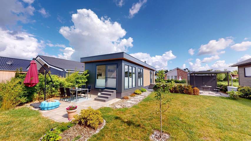 Ferienhaus für 4 Personen, mit Terrasse und Garten in Jade - 2