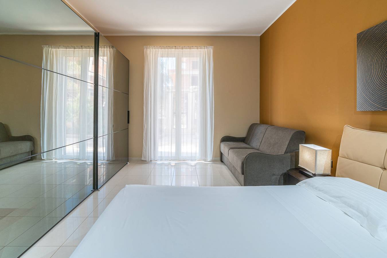 Habitación 'Nick Mason - Cuádruple Superior' con jardín compartido, Wi-Fi y aire acondicionado in Marzamemi, Pachino