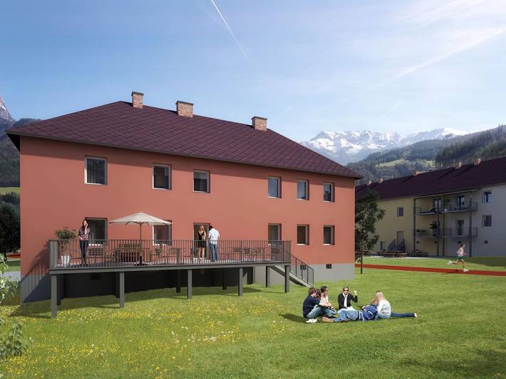 Geräumige Wohnung in der Steiermark mit Sauna (o. Kaution) in Eisenerz, Östliche Obersteiermark