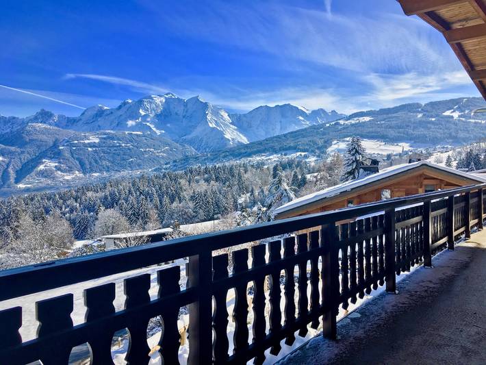 Chalet pour 8 personnes, avec terrasse à Combloux - 4