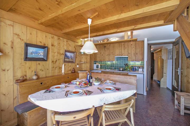 Gîte pour 4 personnes, avec balcon, adapté aux familles dans Argentière - 4