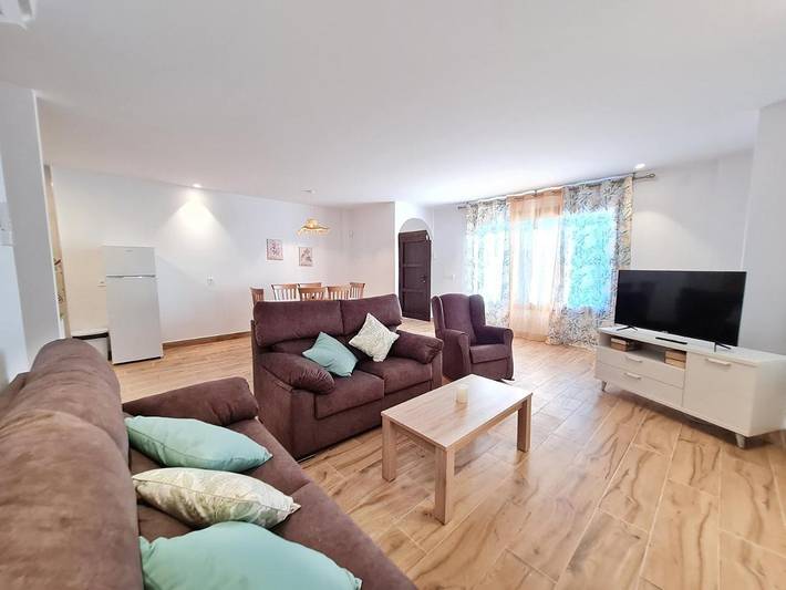 Apartamento para 6 personas, con vistas y terraza en Soportújar