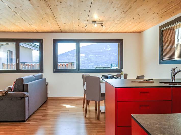 Ferienhaus für 4 Personen, mit Garten und Terrasse im Wallis - 4