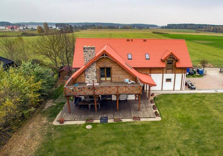 Dom dla 20 osób, z sauna i ogród oraz widok na jezioro i widok - 1