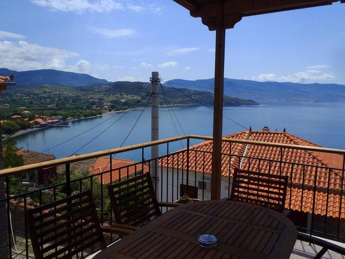 Maison de vacances pour 6 personnes, avec vue et jardin