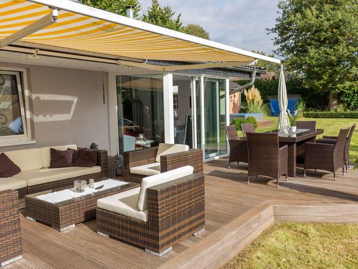 Ferienhaus für 4 Personen, mit Terrasse und Whirlpool sowie Garten und Sauna in Brodersby an der Schlei - 2