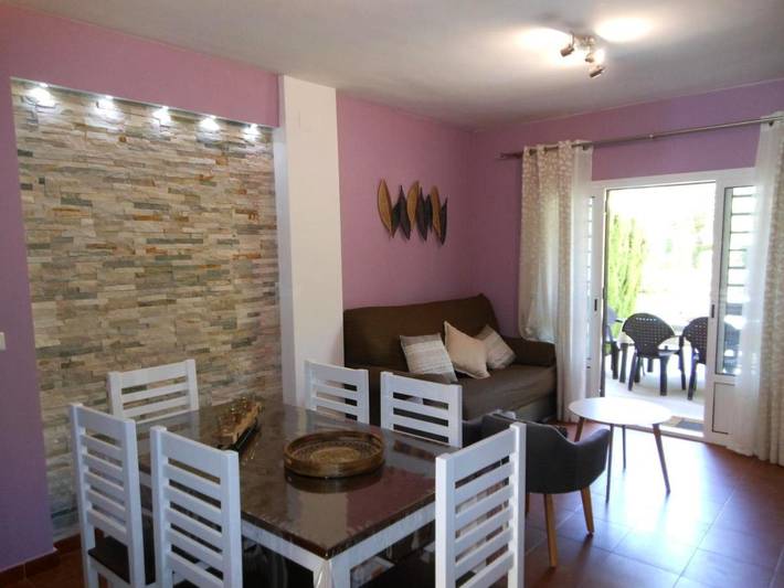 Location de vacances pour 5 personnes, avec jardin ainsi que vue et piscine à Lepe - 3