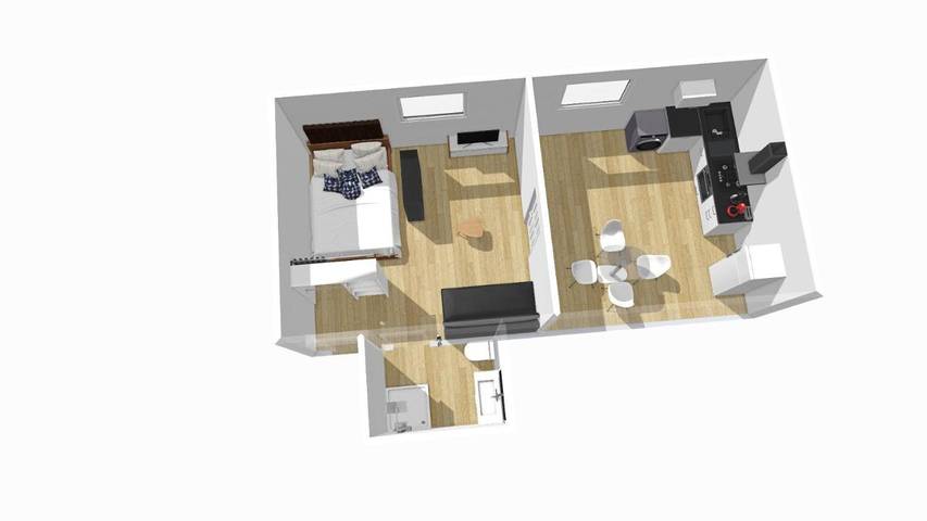 Gîte pour 2 personnes, avec jardin à Audincourt - 3