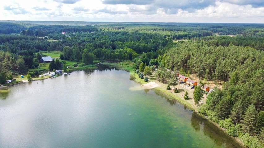 Camping für 4 Personen, mit Seeblick und Ausblick sowie Sauna und Garten, mit Haustier in Pommern - 2