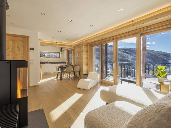 Appartamento per 6 persone, con giardino e terrazza a Madesimo