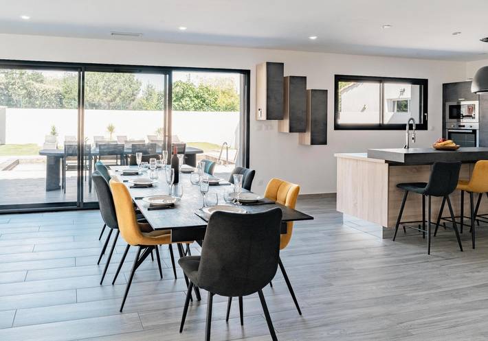 Gîte pour 8 personnes, avec piscine à Marcorignan - 4