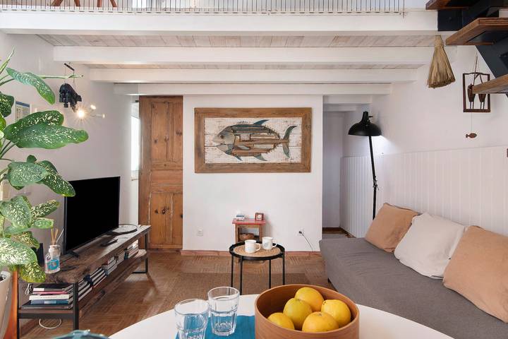 Ganze Wohnung, Apartment 'Estúdio Casa Do Limoeiro' mit Gemeinschaftsgarten, Wlan und Klimaanlage in Vila Nova de Cacela, Parque Natural da Ria Formosa