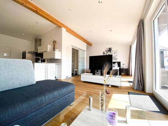 Ferienwohnung für 4 Personen, mit Sauna in Oberstaufen