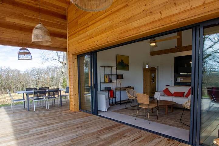 Gîte pour 5 personnes, avec Terrasse et Jardin