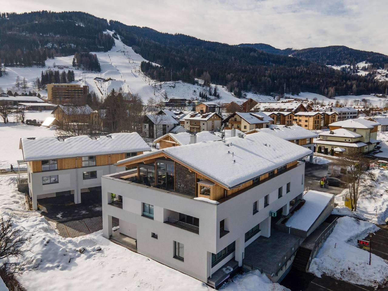 Ganze Wohnung, Penthouse mit Dachterrasse und Außensauna in St. Georgen ob Murau, Sankt Georgen am Kreischberg