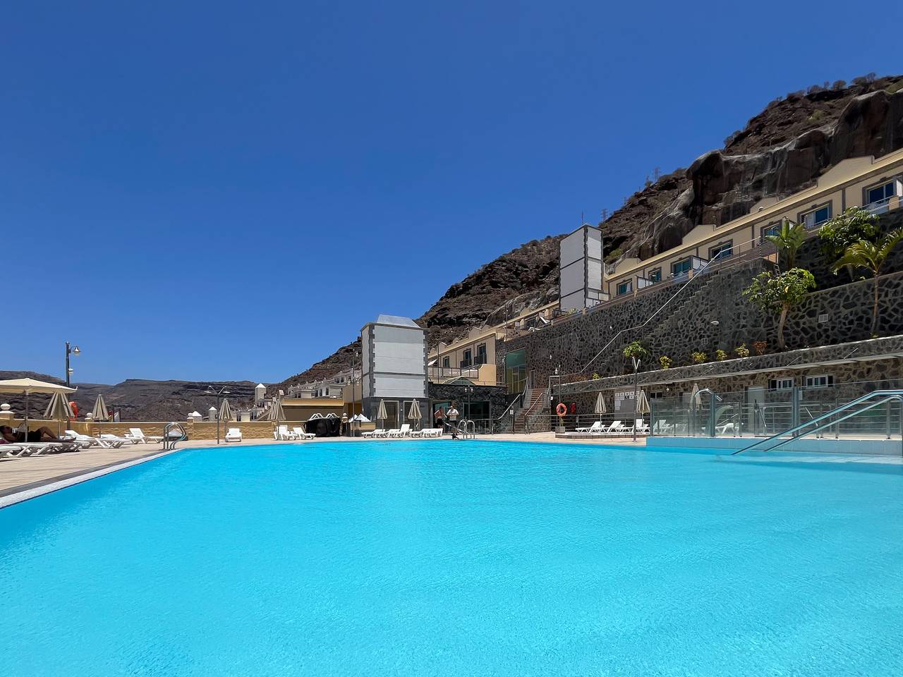 Bungalow for 6 personer med barnebasseng in Mogán, Gran Canaria syd