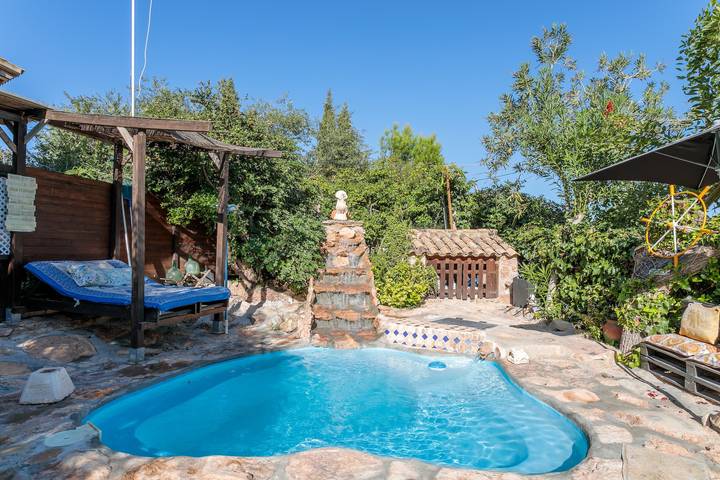 Wiejski domek dla 6 osób, z Ogród i Basen dla dzieci w Alicante