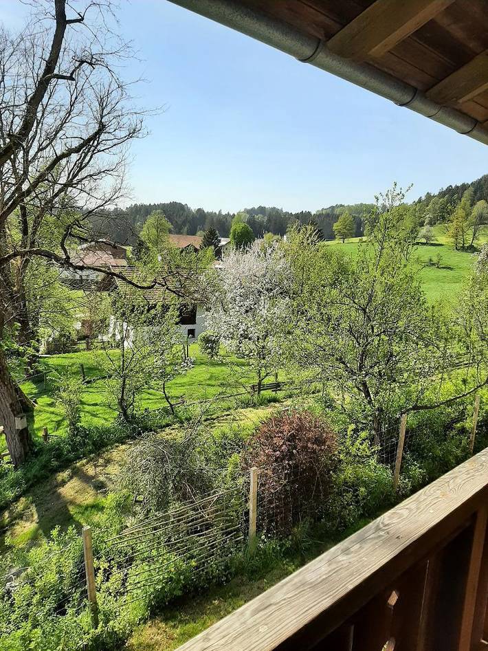 Bauernhof für 6 Personen, mit Balkon und Balkon/Terrasse sowie Terrasse und Garten