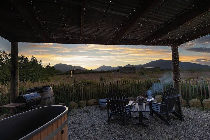 Glamping for 2 people, with pets in Northern Ireland