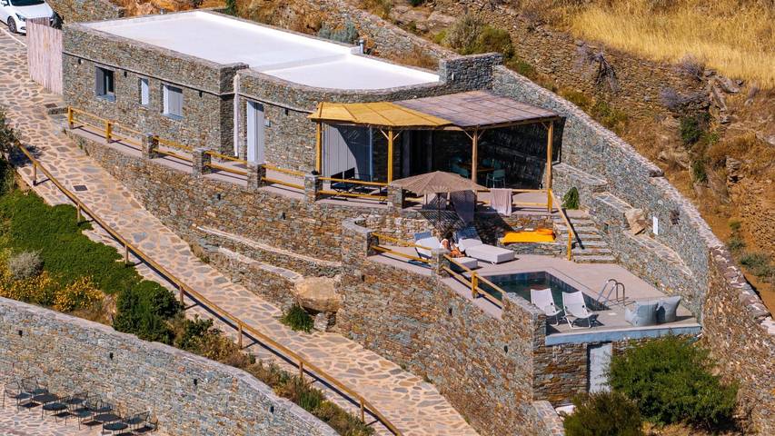 Villa for 6 people, with balcony, with pets in Sifnos