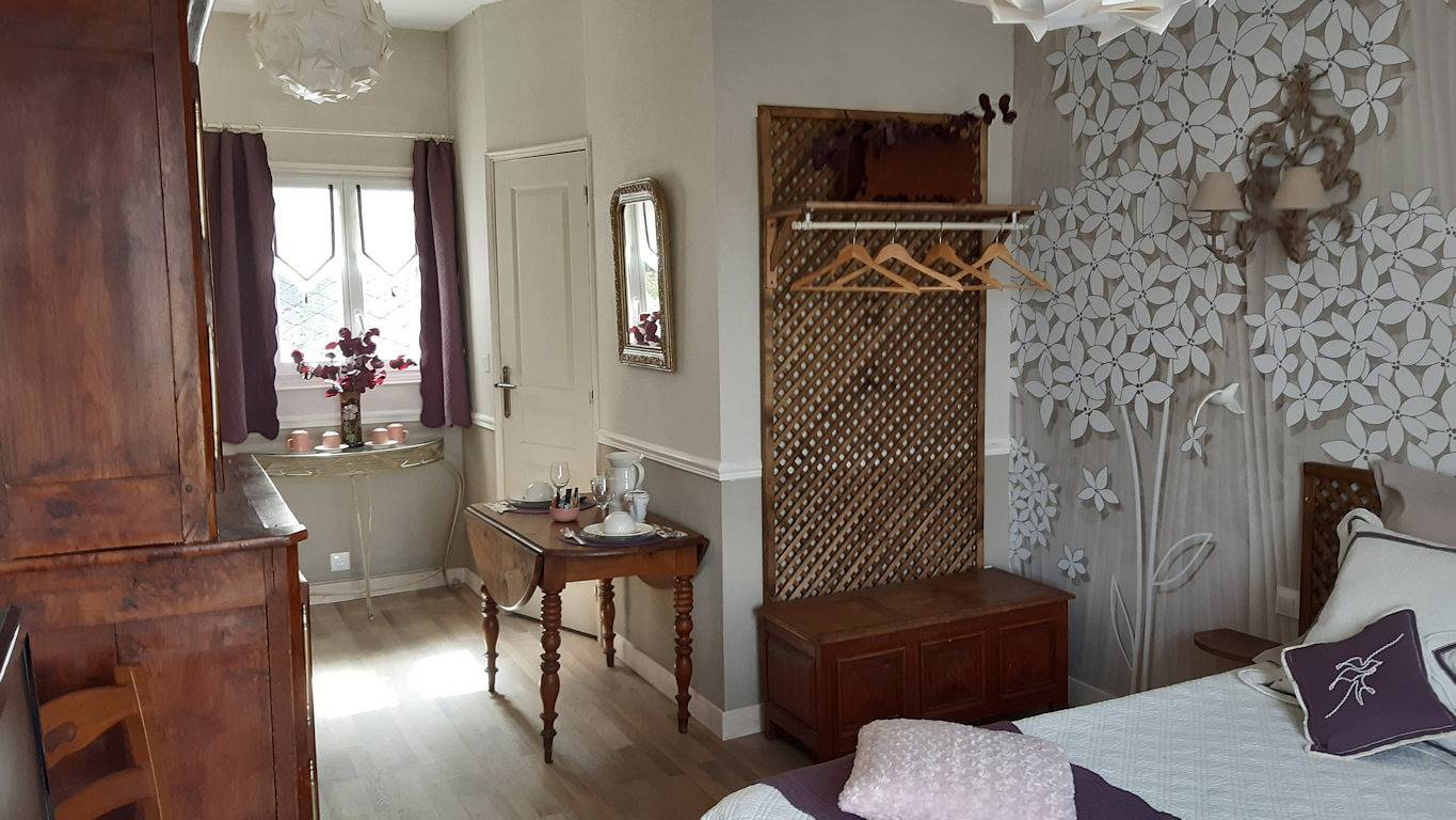 "Le Cher Passant" - Chambre Tourterelle - Chambre "Tourterelle" in Savonnières, Région de Tours